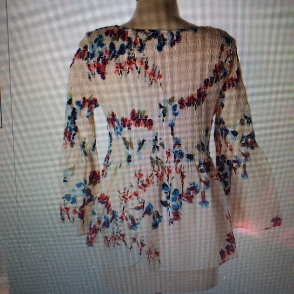 NWT Jane and Delancey size S printed blouse - Picture 2 of 6